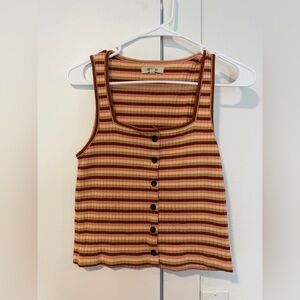 Madewell Striped Tank Top